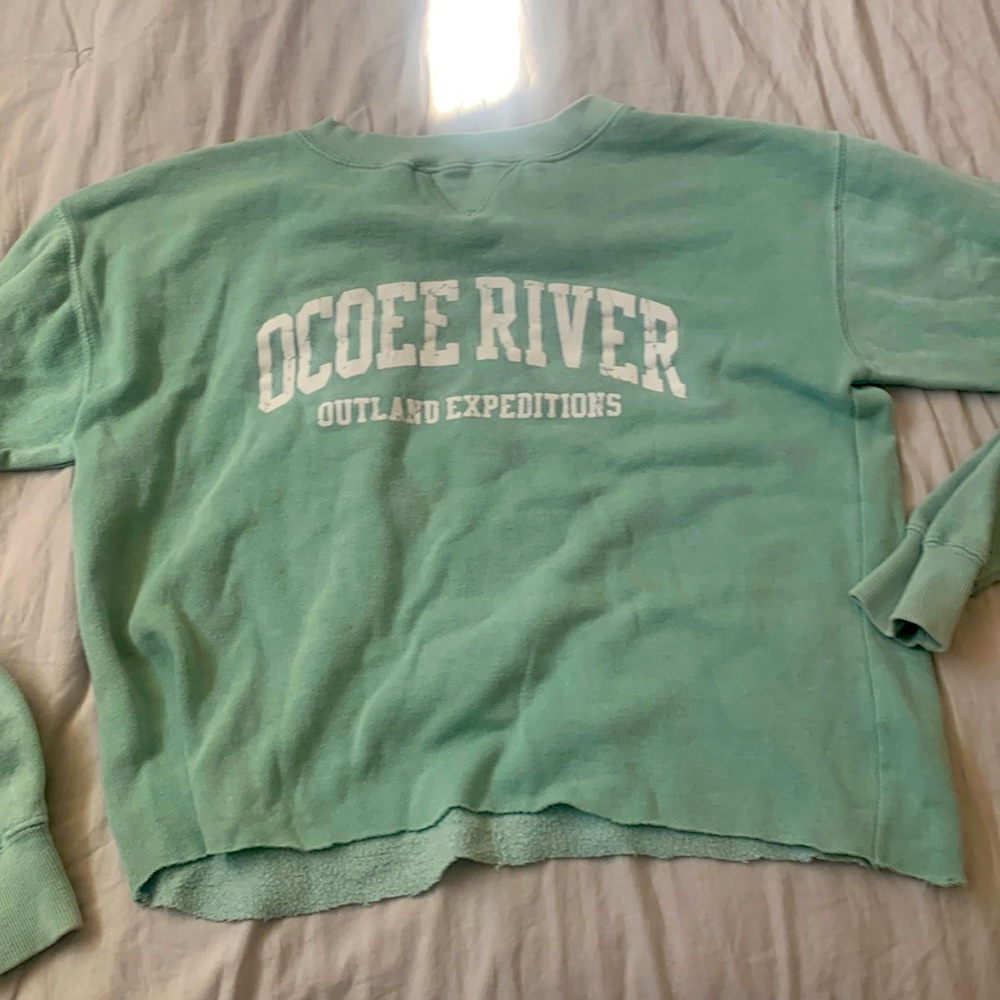 Sage green hoodie • Ocoee Outfitters • medium